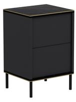 Naktinis staliukas Kalune Design Imaj 382NRC1802, antracito sp., 60 cm x 40 cm x 35 cm