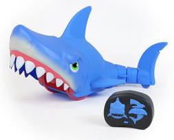 Radijo bangomis valdomas žaislas Mega Chomp Radiocontrol Shark 18493S, mėlyna sp.