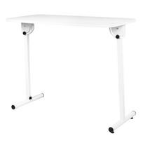 Kompiuterio stalas Folding Mobile Desk, 100 cm x 50 cm, 78 cm, balta sp.