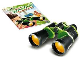Lauko žaislas Buki Binoculars BN010, 22 cm x 22.5 cm, juoda sp./žalia sp.