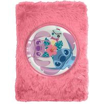 Užrašų knygelė Kids Euroswan Stitch, linijomis, A5, rožinė sp.