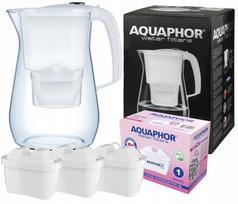 Vandens filtravimo indas, su kasetėmis Aquaphor Onyx, 4.2 l, skaidri sp./balta sp.