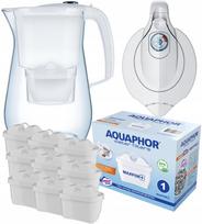 Vandens filtravimo indas, su kasetėmis Aquaphor Onyx, 4.2 l, skaidri sp./balta sp.