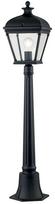 Pastatomas lauko šviestuvas Elstead Lighting Bayview, 60W, E27, IP44, juoda sp., 18 cm x 104.1 cm