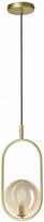 Šviestuvas kabinamas Candellux Lighting Cordel, G9, 1 x 28 W, gintaro sp.
