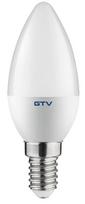 Lemputė GTV LED, C30, 4000 °K, E14, 6 W, 520 lm