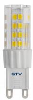 Lemputė GTV LED, 3000 °K, G9, 5 W, 420 lm