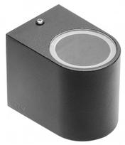 Sieninis lauko šviestuvas GTV Tiago, 35W, GU10, IP54, juoda sp., 6.8 cm x 8.1 cm