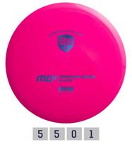 Diskgolfo diskas Discmania S-Line MD3, 21 cm x 21 cm, rožinė sp.