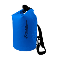 Neperšlampamas krepšys Gio'Style Nautic Storm, 10 l, M, mėlyna sp.