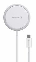 Kabelis Swissten USB-C - MagSafe 22055530 USB-C, MagSafe, balta sp./pilka sp.