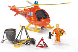 Lėktuvai ir sraigtasparniai Simba Fireman Sam Helicopter Wallaby 109252510, raudona sp./oranžinė sp.