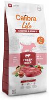 Sausas šunų maistas Calibra Life Starter & Puppy, jautiena, 12 kg