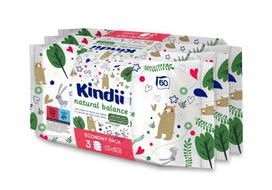 Drėgnos servetėlės kūdikiams Kindi, 180 vnt.