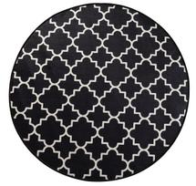 Vonios grindų kilimėlis Foutastic Kupa 359CHL4144, juoda sp., 140 cm x 140 cm, Ø 140 cm
