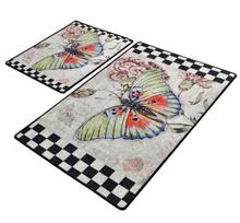Vonios kilimėlių rinkinys Foutastic Mariposa 359CHL2458, įvairių spalvų, 100 cm x 60 cm