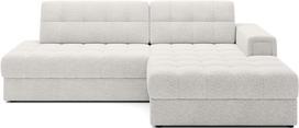 Kampinė sofa - lova Blezalt Royal, balta sp., dešininė, 240 x 150 cm x 81 cm