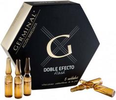 Ampulės veido priežiūrai Germinal Double Effect Flash, 7.5 ml