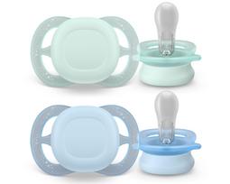 Čiulptukų rinkinys Philips Avent Ultra Start SCF075/02, 0 mėn., mėlyna sp./žalia sp.