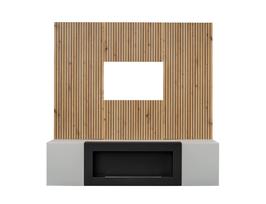 Sekcija ASM Xari L2-K, pilka sp./artisan oak, 160 cm x 40 cm x 158 cm