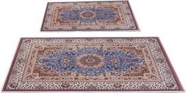 Vonios kilimėlių rinkinys Foutastic 299ANR1590, įvairių spalvų, 150 cm x 60 cm