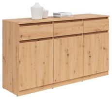 Komoda Saturn, artisan oak, 81 cm x 42 cm x 135 cm