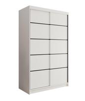 Spinta ADRK Lizi, balta sp., 120 cm x 58 cm x 200 cm
