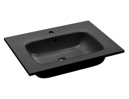 Vonios praustuvas RB Bathroom City, 46 cm x 61 cm x 18 cm, juoda sp.