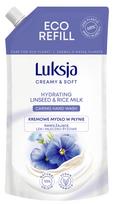 Skystas muilas Luksja papildymas LINSEED AND RICE MILK 400ml