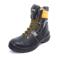 Darbo batai vyrams Panda Safety Tigrotto S3 CI SRC, su aulu, su pašiltinimu, juoda sp./geltona sp., 39 dydis