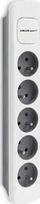 Buitinis ilgintuvas Qoltec, 3 x 1 mm², 1.8 m, 5 lizdų, su jungikliu