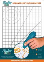 3D piešimo plėvelė 3Doodler Start Pad, balta sp.