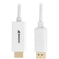 Kabelis Sharkoon Active Display port 1.2, HDMI, 2 m, balta sp.
