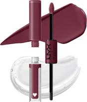 Lūpų blizgis NYX Professional Makeup Shine Loud High Shine, 3.4 ml, bordo sp., 19 never basic