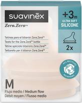 Čiulptukas buteliukui Suavinex Zero Zero, 3 mėn., rusva sp.