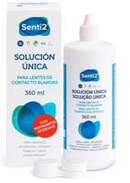 Kontaktinių lęšių valiklis Senti2 Unique Solution, 360 ml