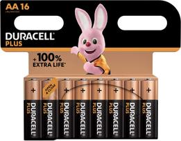 Elementai Duracell Plus, AA, 1.5 V