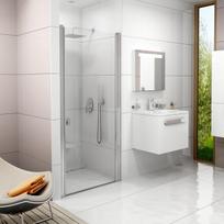 Dušo sienelė Ravak Chrome CSD1-90, 90 cm x 195 cm x 90 cm, skaidri sp./grūdintas