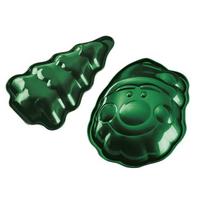 Formelė sausainiams Berlinger Haus Emerald Collection, žalia sp., 26 cm x 20 cm