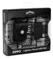 Žiebtuvėlis Zippo Jack Daniel's® WPL and Pouch Gift Set 48460, juoda sp.