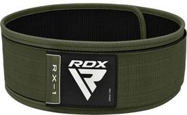 Sunkiosios atletikos diržas RDX RX1 WBS-RX1AG-L, žalia sp., L