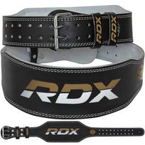 Sunkiosios atletikos diržas RDX WBS-6RB, aukso sp./juoda sp., XL