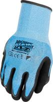 Darbo pirštinės Mechanix Wear SpeedKnit CoolMax, suaugusiems, mėlyna sp./juoda sp., XXL