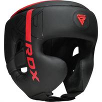 Bokso šalmas RDX Head Guard F6 HGR-F6MR-L, juoda sp./raudona sp., L