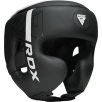 Bokso šalmas RDX Head Guard F6 HGR-F6MW-M, balta sp./juoda sp., M