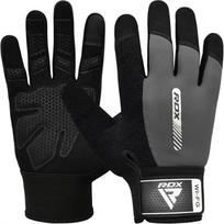 Treniruočių pirštinės RDX W1 Full, juoda sp./pilka sp., M