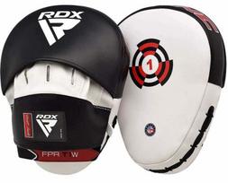 Bokso letena RDX T1 Boxing Pads, balta sp./juoda sp.