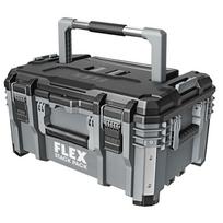 Įrankių dėžė FLEX Stack Pack, 56 cm x 39.7 cm x 29.7 cm, juoda sp./pilka sp.