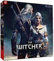 Dėlionė Good Loot The Witcher: Geralt & Ciri, 48 cm x 68.3 cm, 1000 vnt., įvairių spalvų