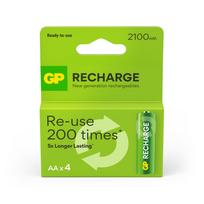 Įkraunamas elementas GP GPRHC212L001, AA, 2100 mAh, 4 vnt.